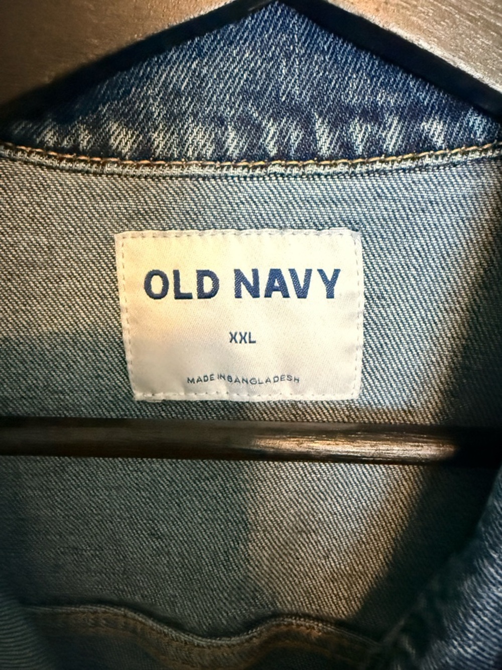 Old Navy Classic Medium Blue Denim Jacket - Picture 6 of 7